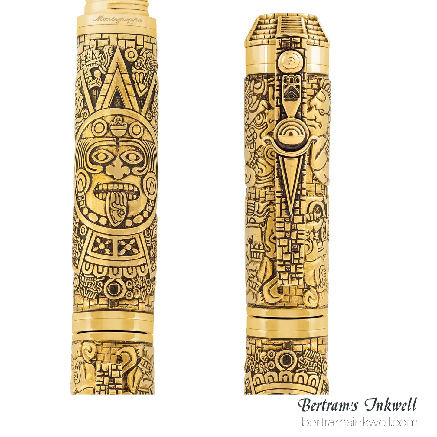 Montegrappa Ancient Mexican Civilizations Bronze Limited Edition Rollerball ISCMNRBE, 2012