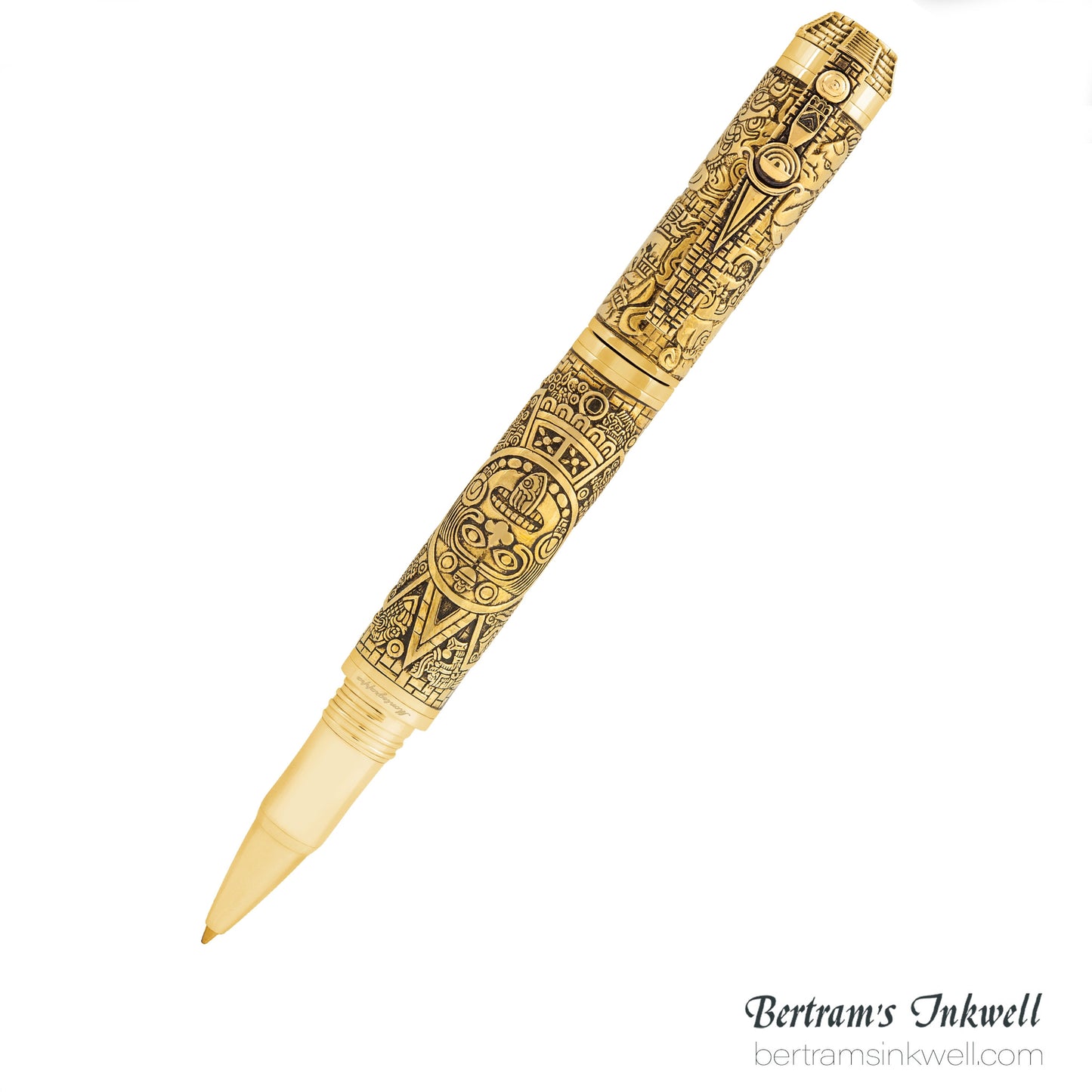 Montegrappa Ancient Mexican Civilizations Bronze Limited Edition Rollerball ISCMNRBE, 2012