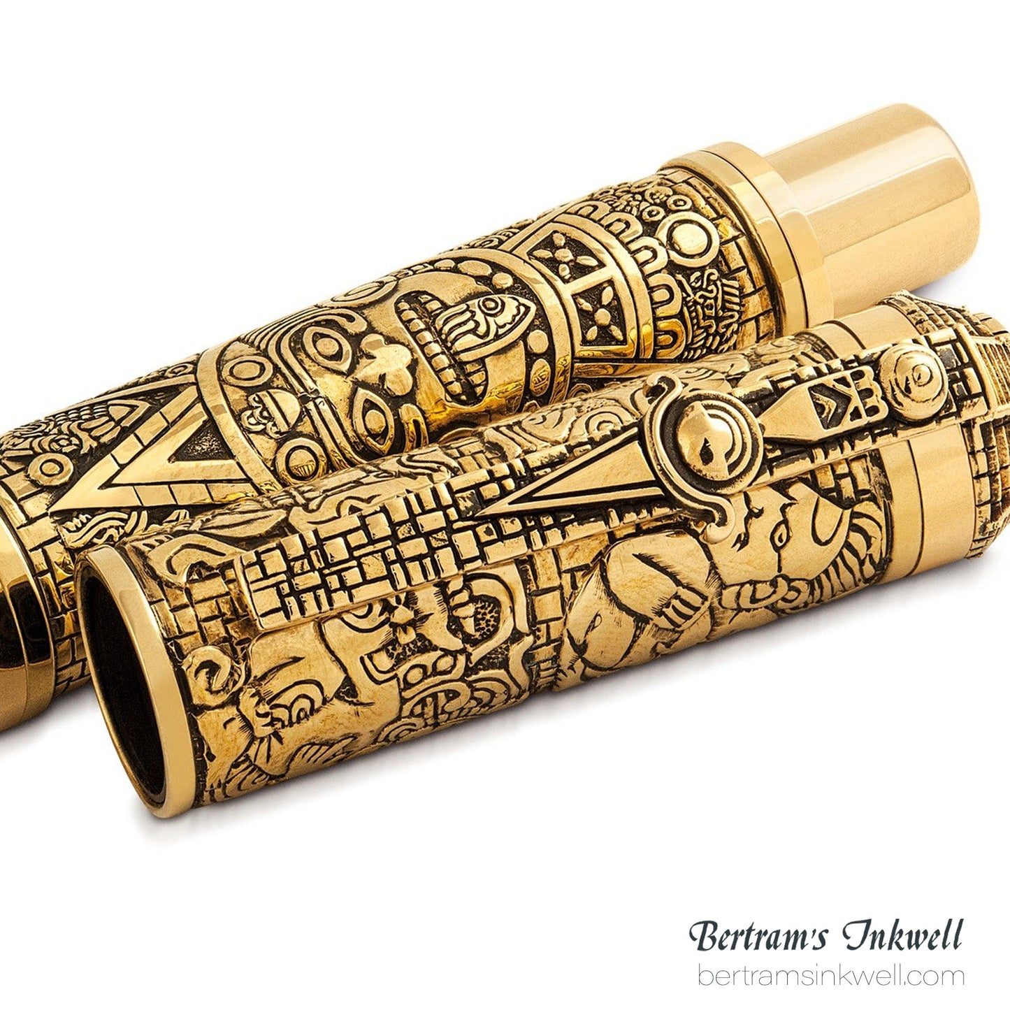 Montegrappa Ancient Mexican Civilizations Bronze Limited Edition Rollerball ISCMNRBE, 2012
