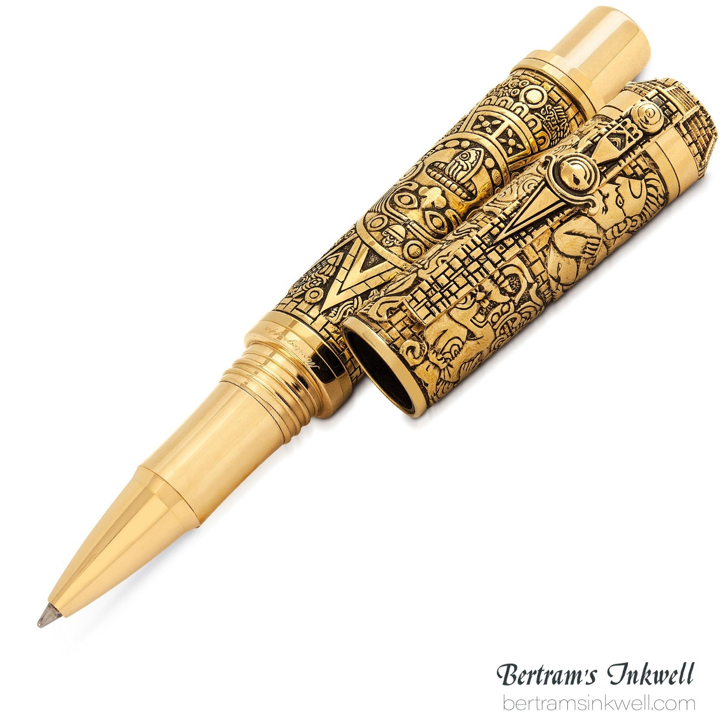 Montegrappa Ancient Mexican Civilizations Bronze Limited Edition Rollerball ISCMNRBE, 2012