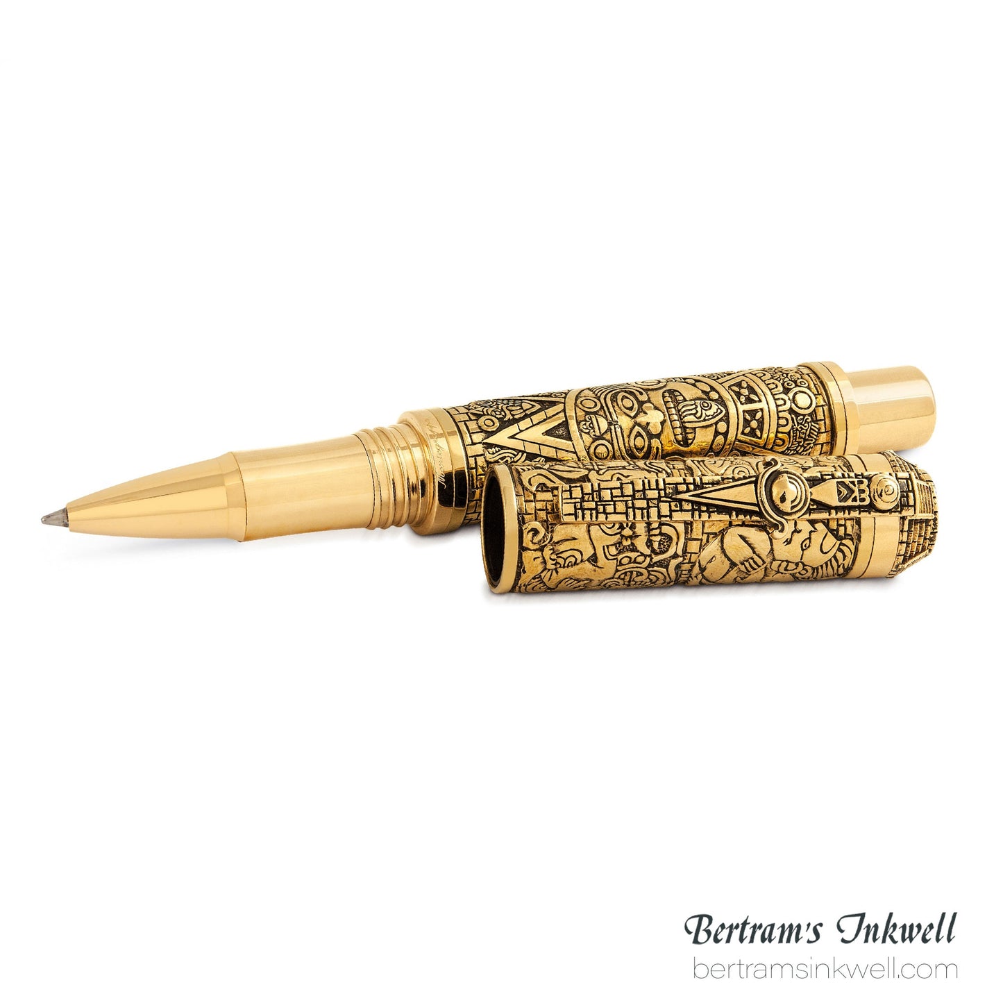 Montegrappa Ancient Mexican Civilizations Bronze Limited Edition Rollerball ISCMNRBE, 2012