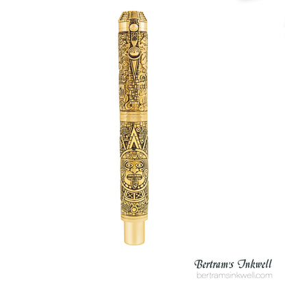 Montegrappa Ancient Mexican Civilizations Bronze Limited Edition Rollerball ISCMNRBE, 2012