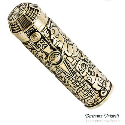 Montegrappa Ancient Mexican Civilizations Bronze Limited Edition Rollerball ISCMNRBE, 2012