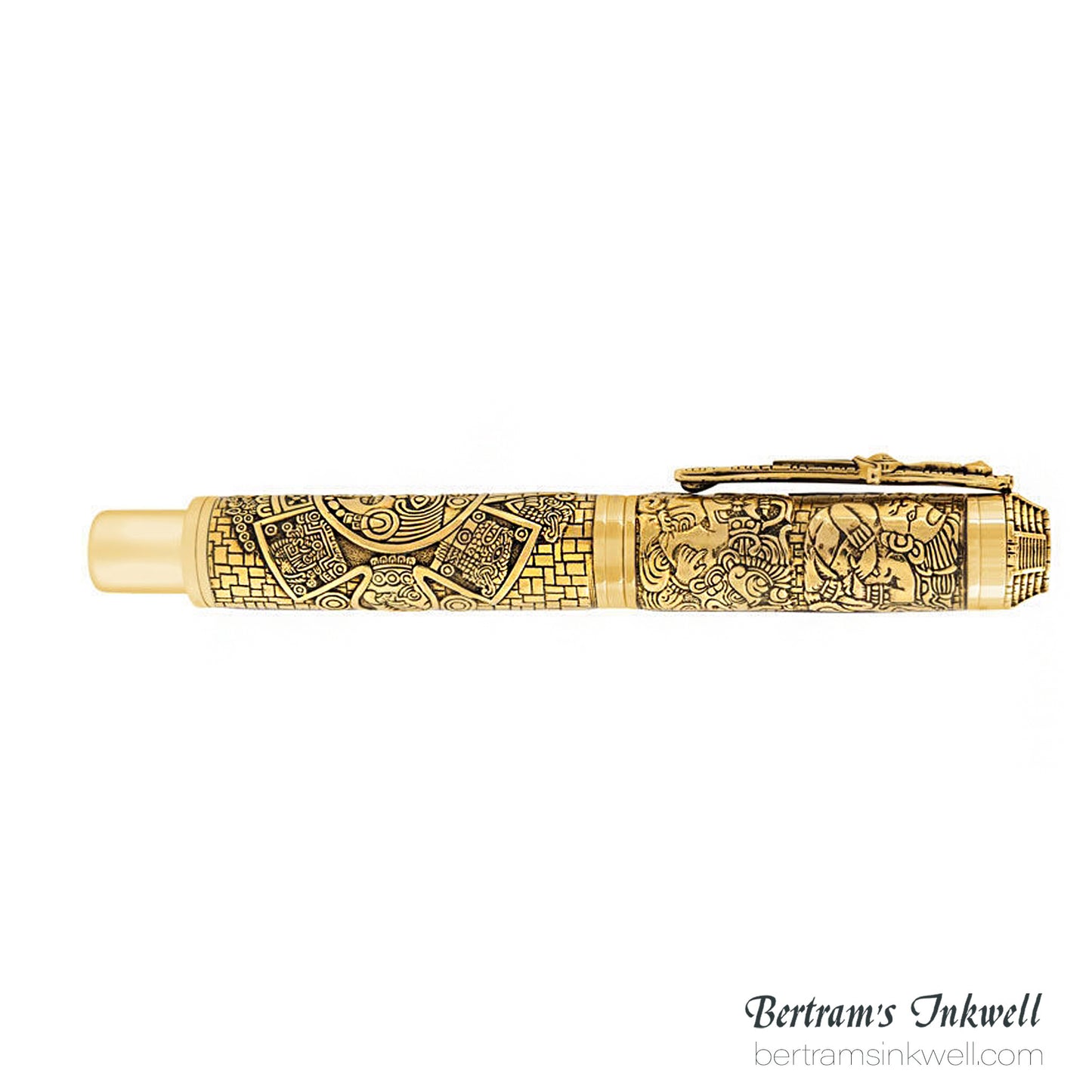 Montegrappa Ancient Mexican Civilizations Bronze Limited Edition Rollerball ISCMNRBE, 2012