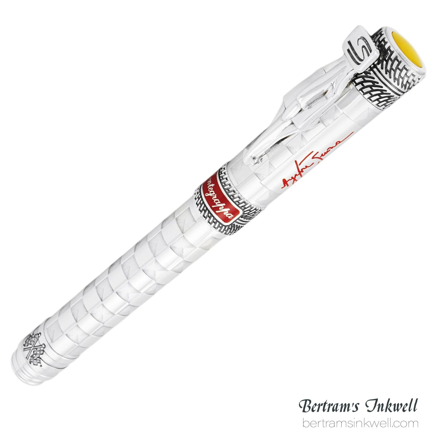 Montegrappa Ayrton Senna Silver Limited Edition Rollerball ISICSRSE, 2014