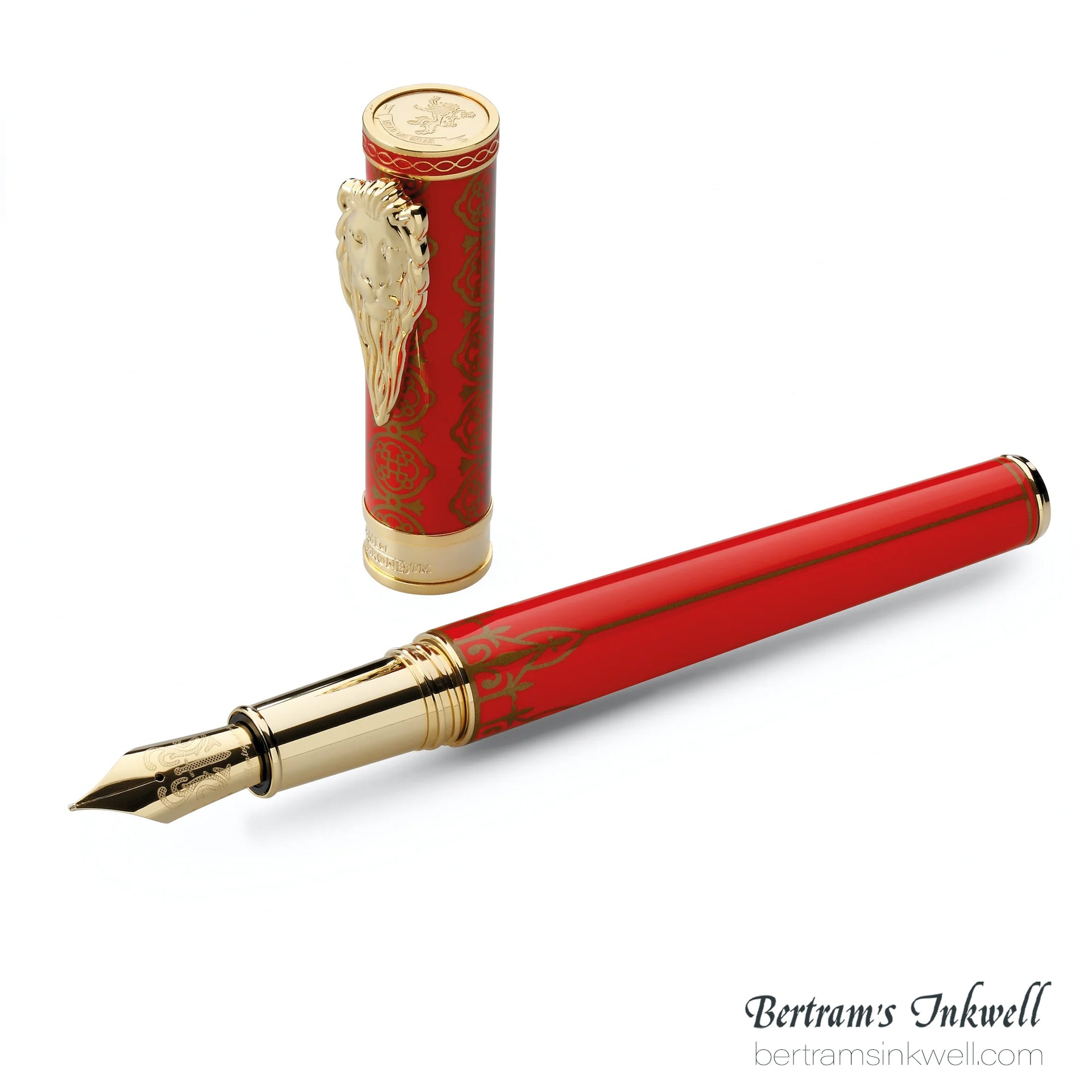 Montegrappa HBO Game of Thrones Lannister Fountain Pen ITGOT_LN