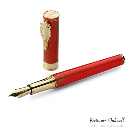 Montegrappa HBO Game of Thrones Lannister Fountain Pen ITGOT_LN