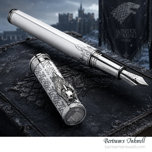 Montegrappa HBO Game of Thrones Stark Fountain Pen ISGOT2SK, 2017