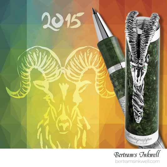 Montegrappa 2015 Year of the Goat Limited Edition Rollerball ISGTNRSG, 2015