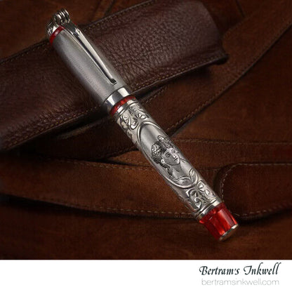 Montegrappa Invito a La Traviata Sterling Silver Limited Edition Fountain Pen, 2010