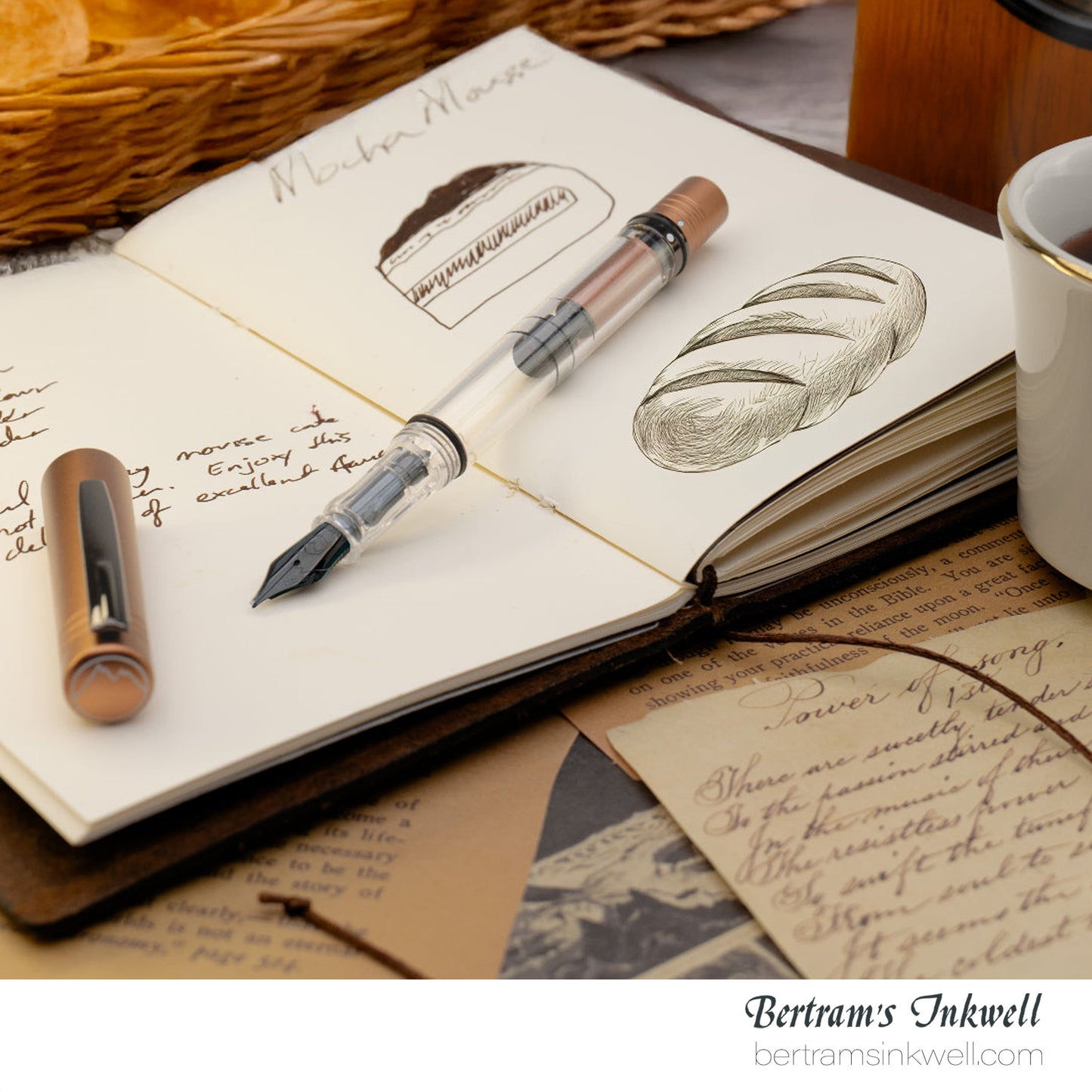 Monteverde MP1 Mocha Mousse (Color of the Year 2025) Fountain Pen