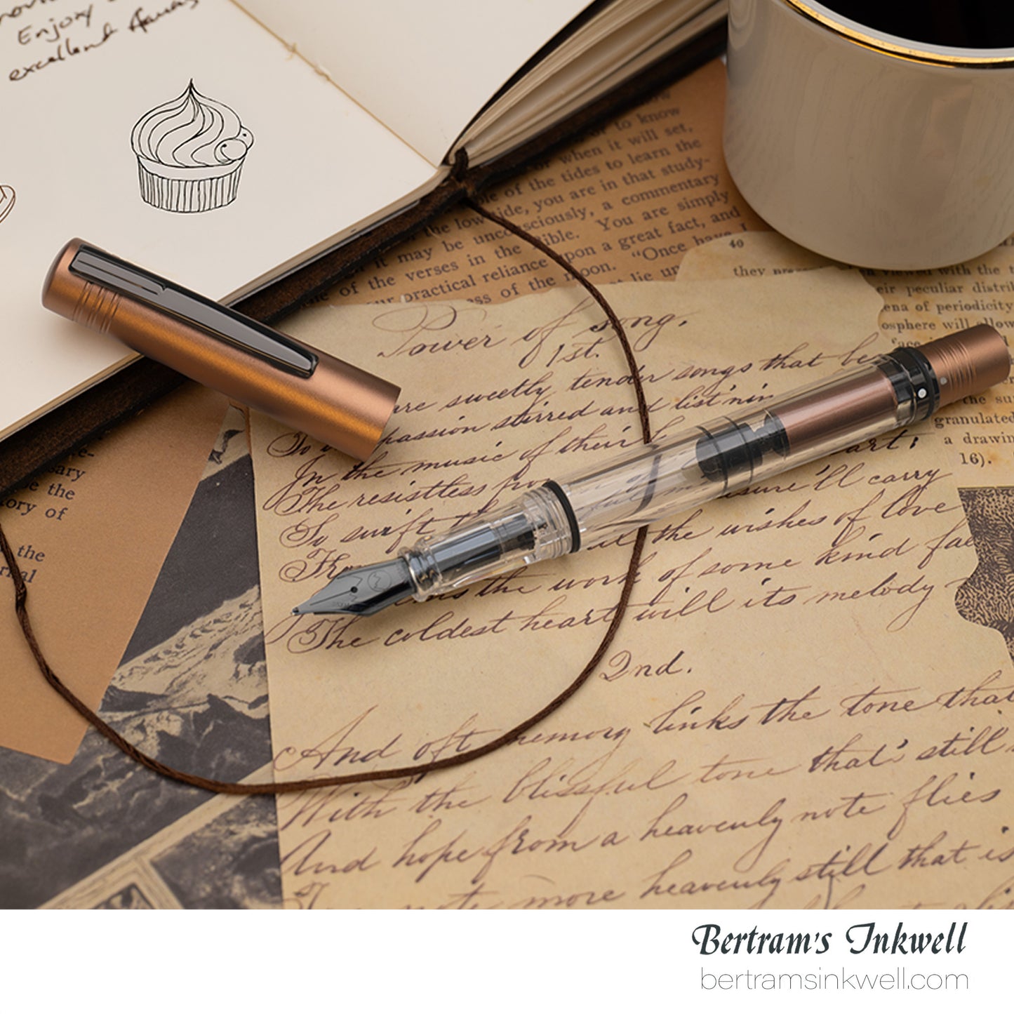 Monteverde MP1 Mocha Mousse (Color of the Year 2025) Fountain Pen