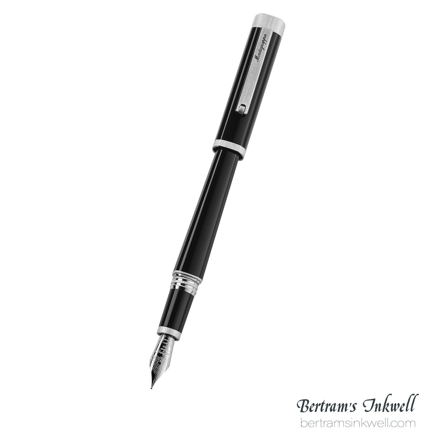 Montegrappa QUATTRO Palladium Pl Fountain Pen