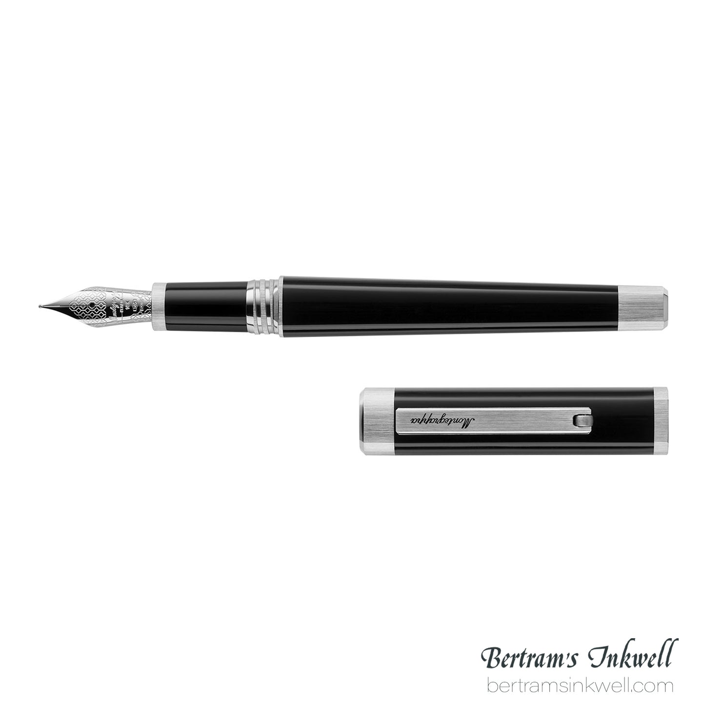 Montegrappa QUATTRO Palladium Pl Fountain Pen