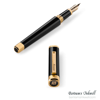 Montegrappa QUATTRO Yellow Gold Pl Fountain Pen