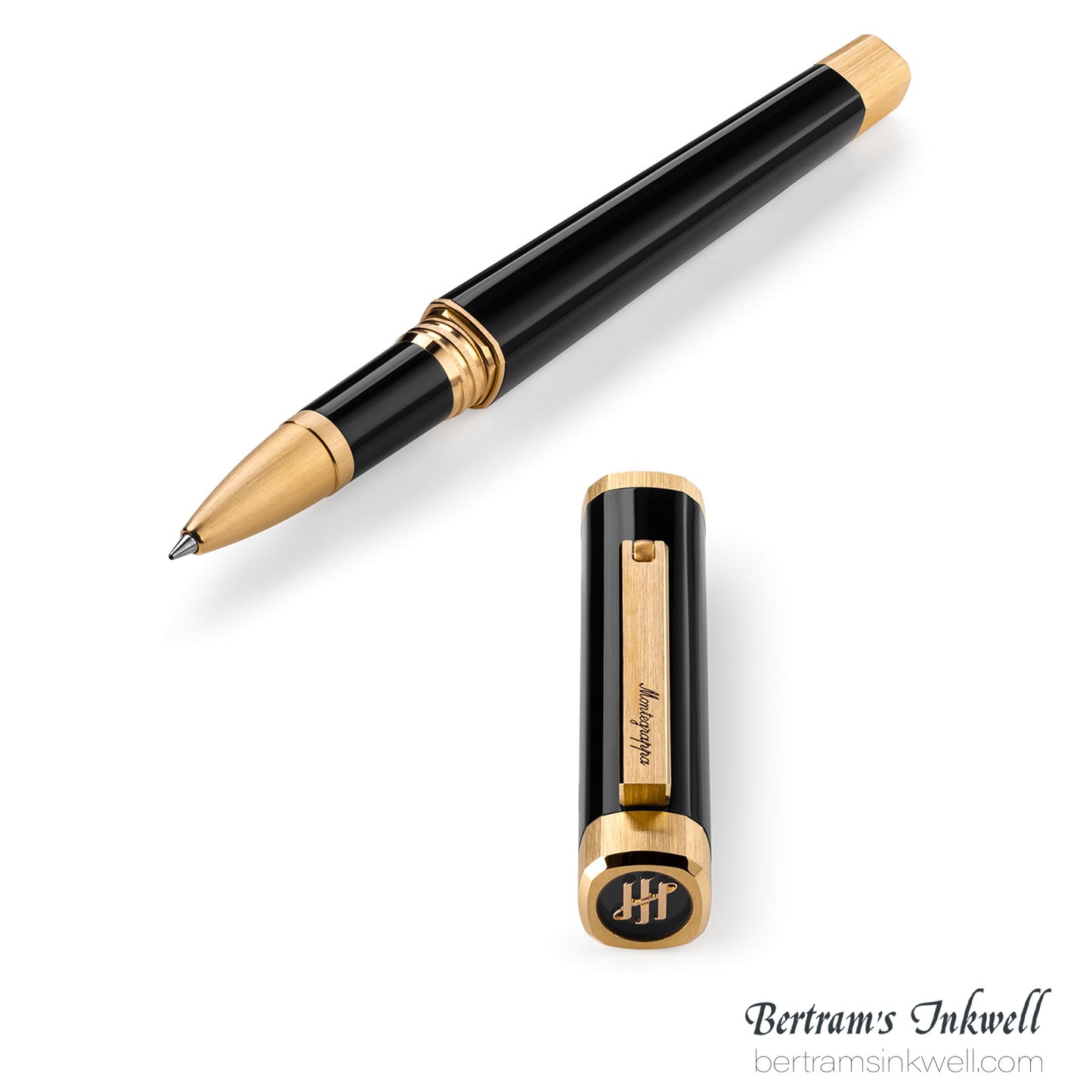 Montegrappa QUATTRO Yellow Gold Pl Rollerball