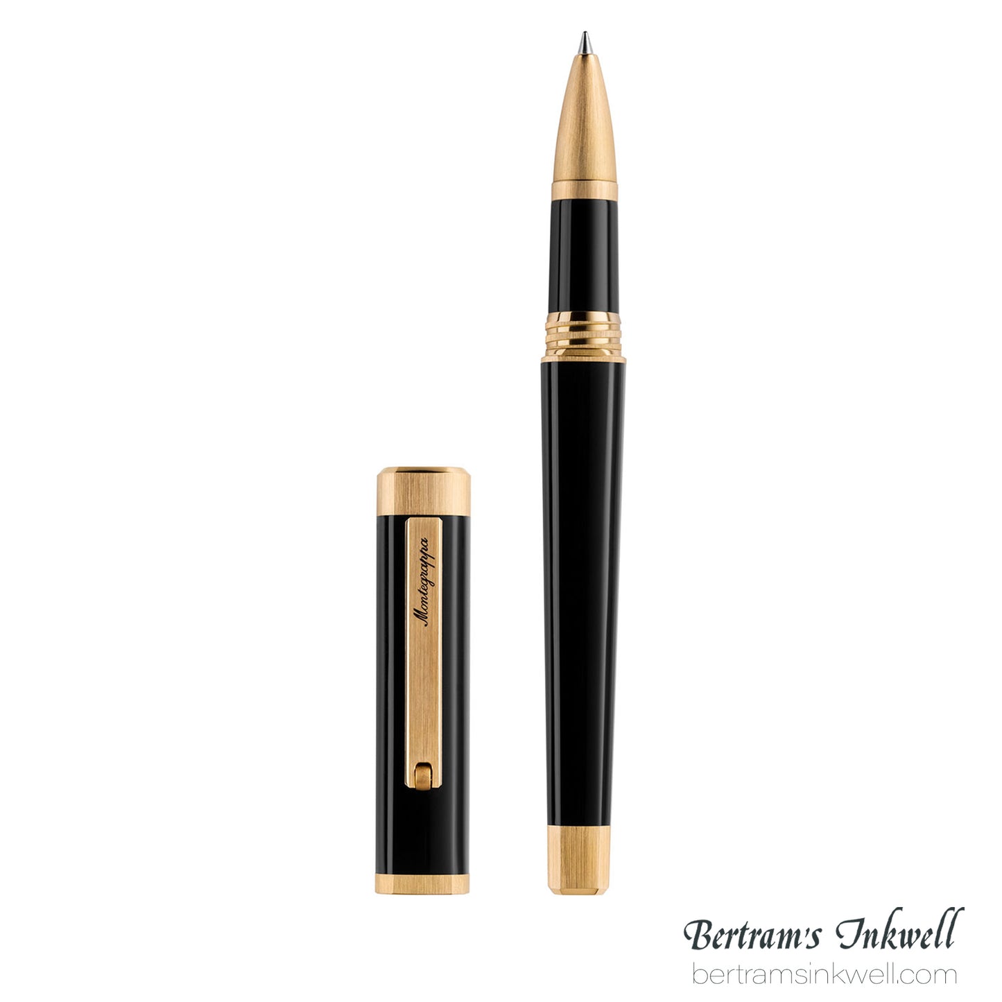 Montegrappa QUATTRO Yellow Gold Pl Rollerball