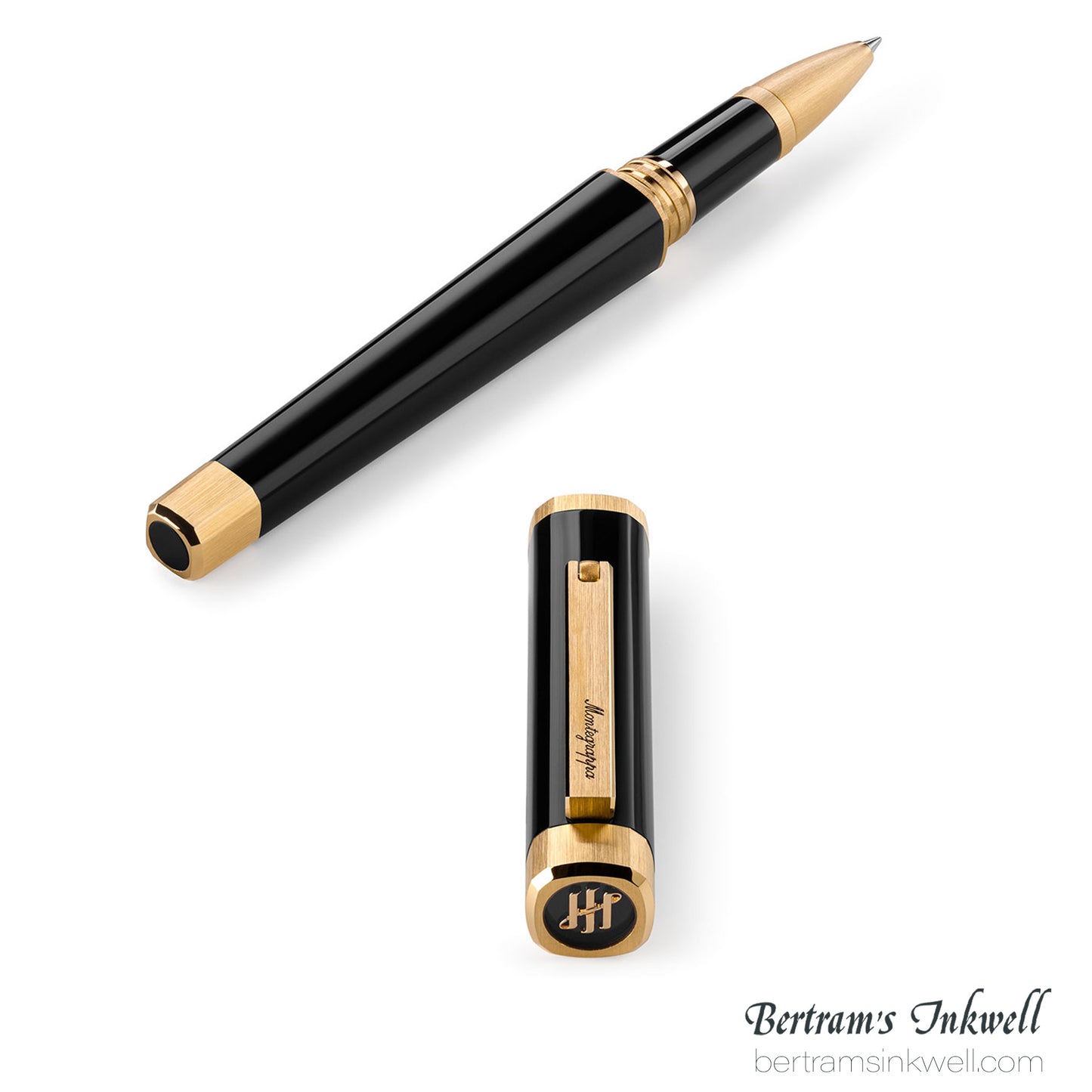 Montegrappa QUATTRO Yellow Gold Pl Rollerball