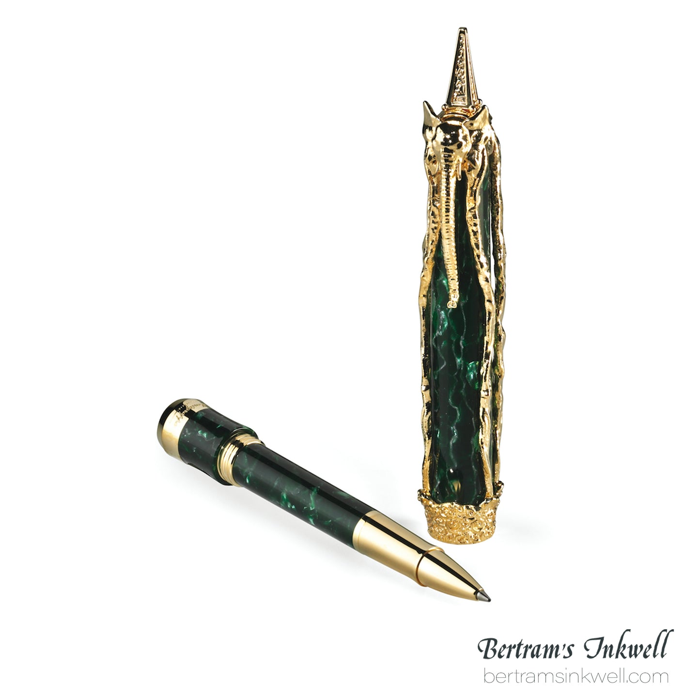 Montegrappa Salvador Dali 18K Gold Limited Edition Rollerball, 2013