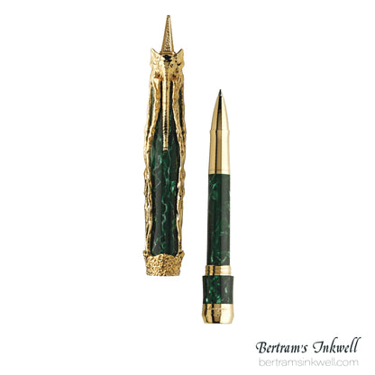 Montegrappa Salvador Dali 18K Gold Limited Edition Rollerball, 2013