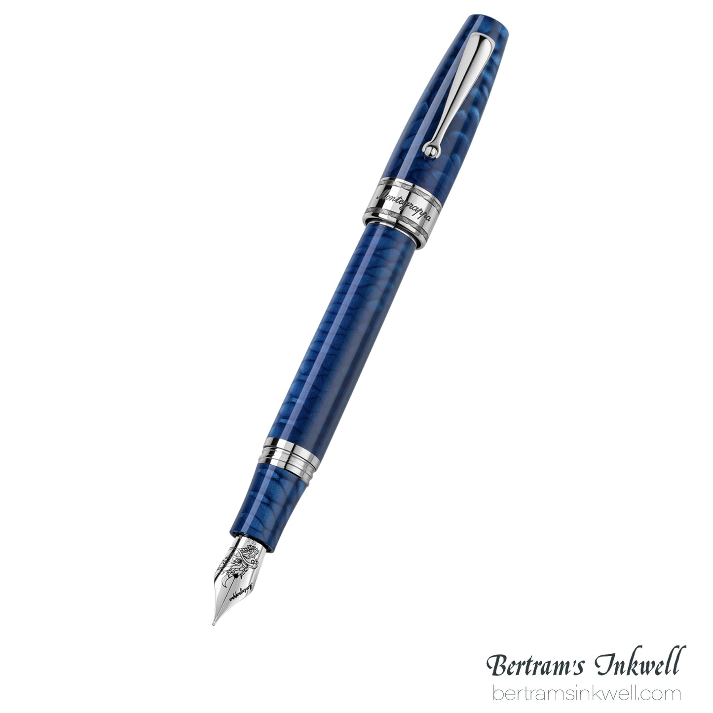 Montegrappa Year Of The Dragon Indigo Blue Fountain Pen