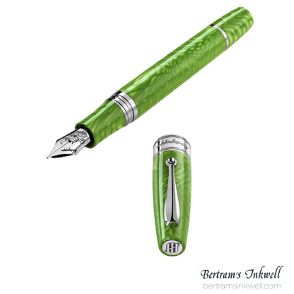 Montegrappa Year Of The Dragon Mamba Green Fountain Pen