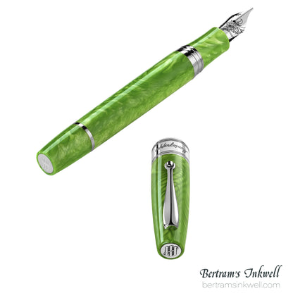 Montegrappa Year Of The Dragon Mamba Green Fountain Pen