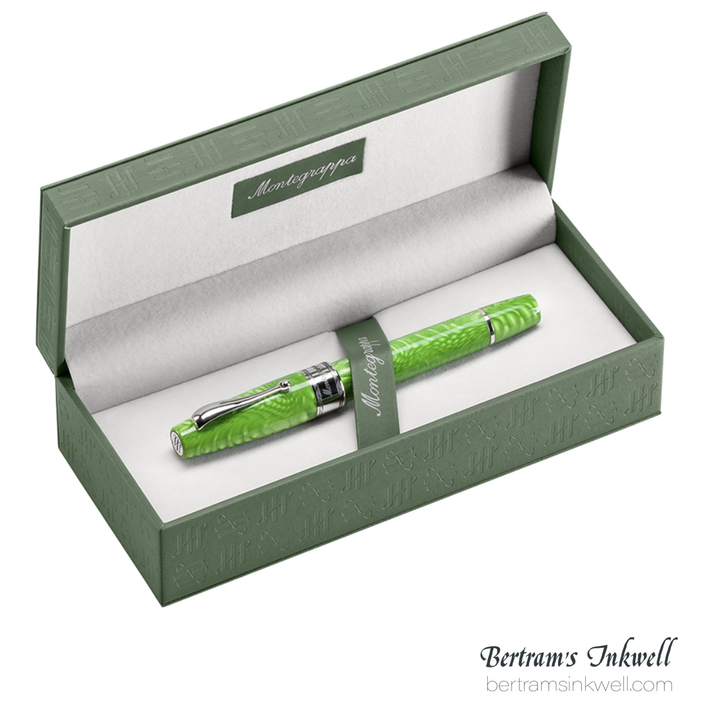 Montegrappa Year Of The Dragon Mamba Green Fountain Pen