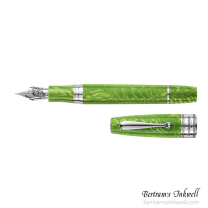 Montegrappa Year Of The Dragon Mamba Green Fountain Pen