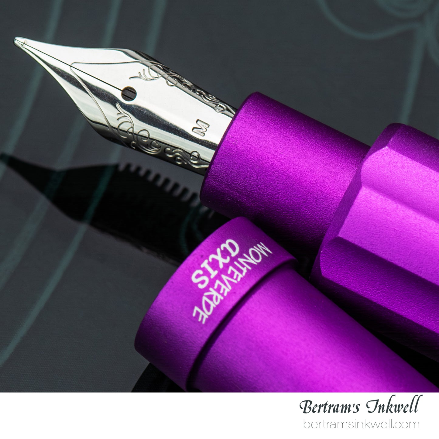 Monteverde Axis Matte Purple Fountain Pen