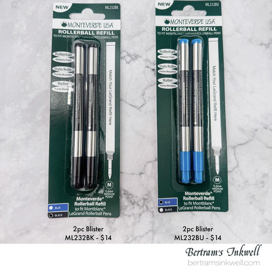 Monteverde Montblanc LeGrand Rollerball Refills