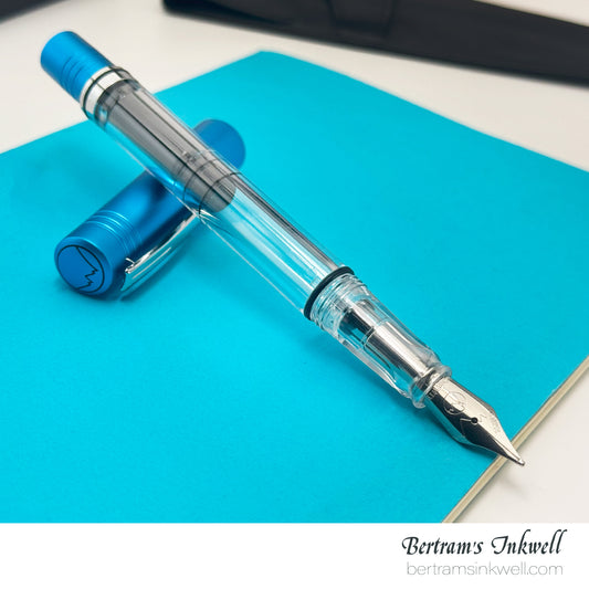 Monteverde MP1 Bright Blue Demonstrator Fountain Pen