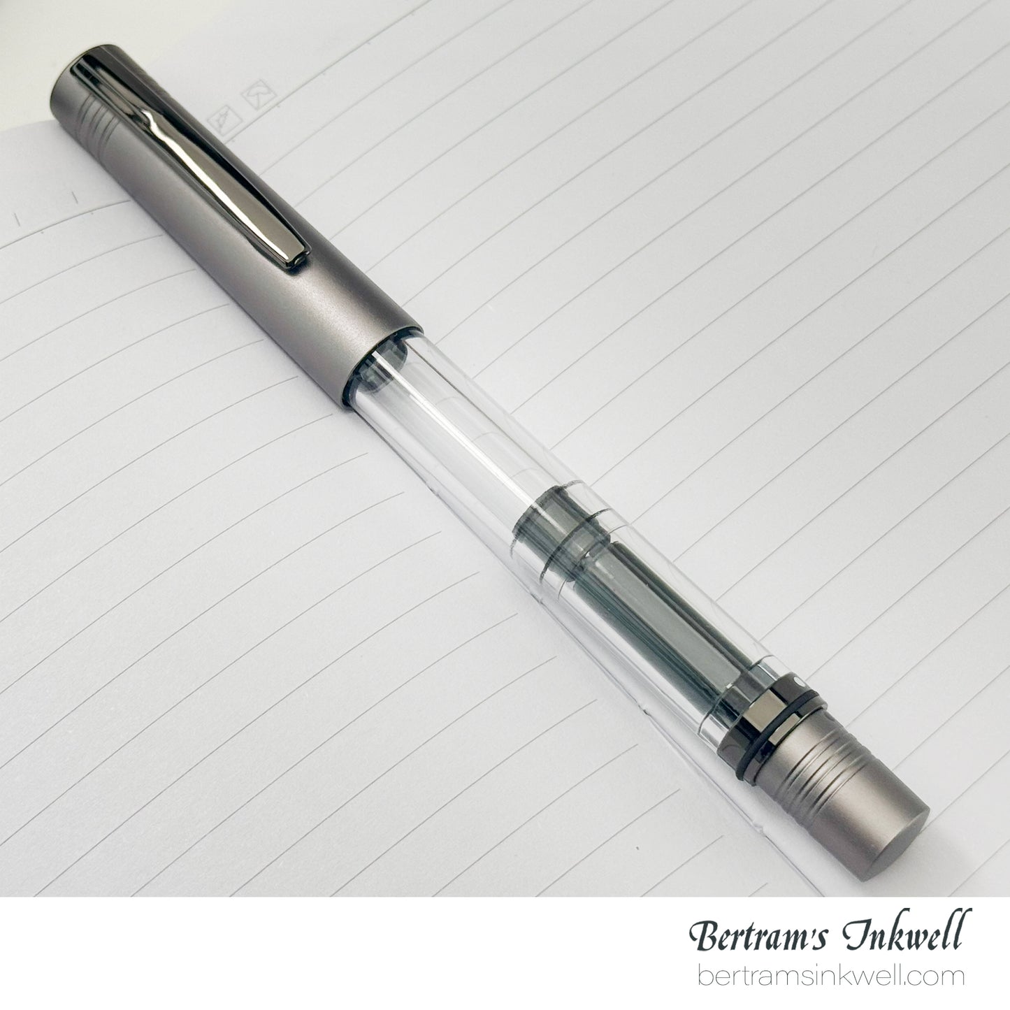 Monteverde MP1 Coal Grey Demonstrator Fountain Pen