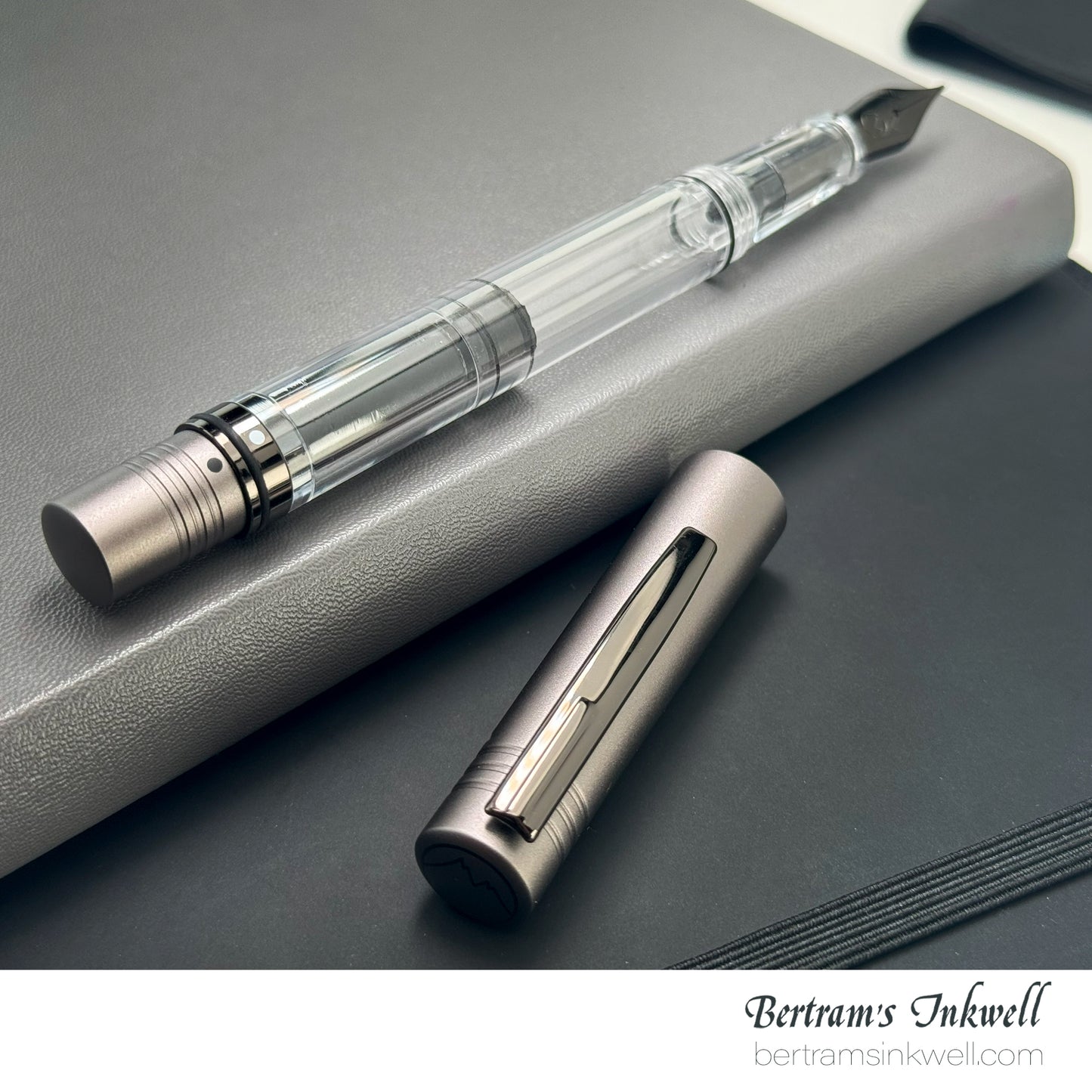 Monteverde MP1 Coal Grey Demonstrator Fountain Pen