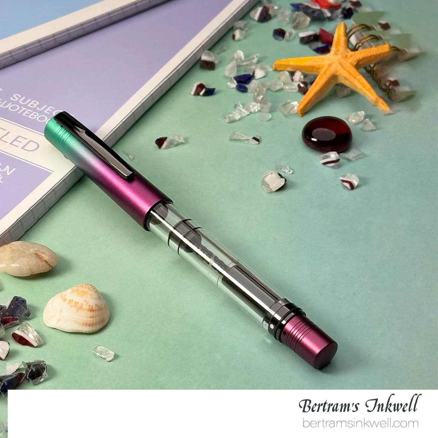 Monteverde MP1 Limited Edition Mermaid Tales Demonstrator Fountain Pen
