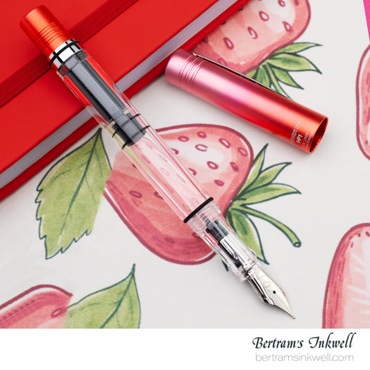 Monteverde MP1 Limited Edition Strawberry Dreams Demonstrator Fountain Pen