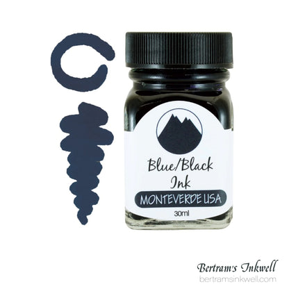 Monteverde USA Core Blue/Black Fountain Pen Ink Bottle (30 ml)