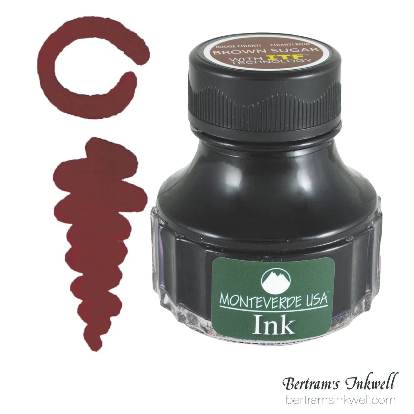 Monteverde USA Core Brown Sugar Fountain Pen Ink Bottle (90 ml)