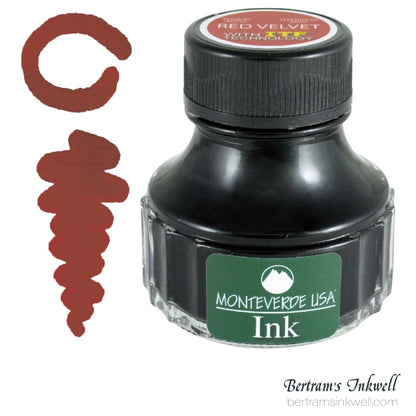 Monteverde USA Core Red Velvet Fountain Pen Ink Bottle (90 ml)