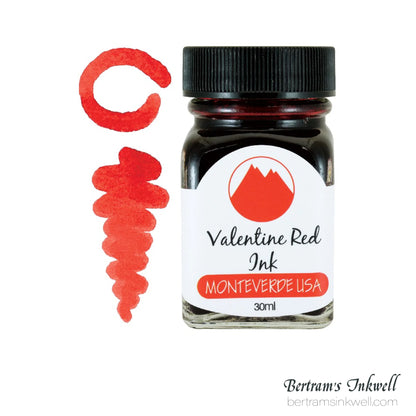 Monteverde USA Core Valentine Red Fountain Pen Ink Bottle (30 ml)