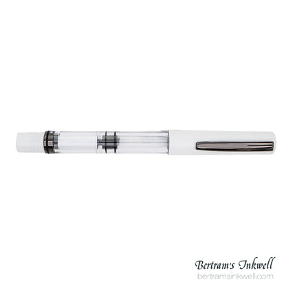 Monteverde MP1 Fountain Pen and Cylinder Pen Holder Set - White Lotus Limited Edition