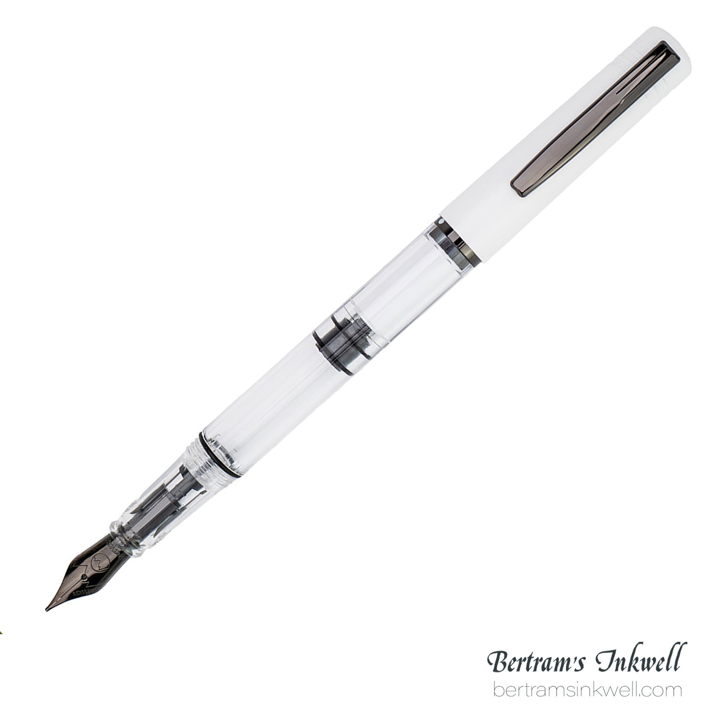 Monteverde MP1 Fountain Pen and Cylinder Pen Holder Set - White Lotus Limited Edition
