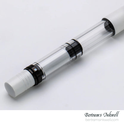 Monteverde MP1 Fountain Pen and Cylinder Pen Holder Set - White Lotus Limited Edition