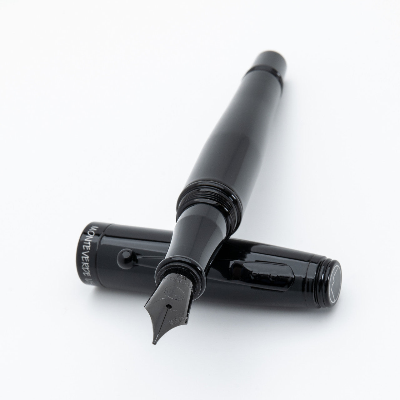 Monteverde Invincia Stealth Black Fountain Pen