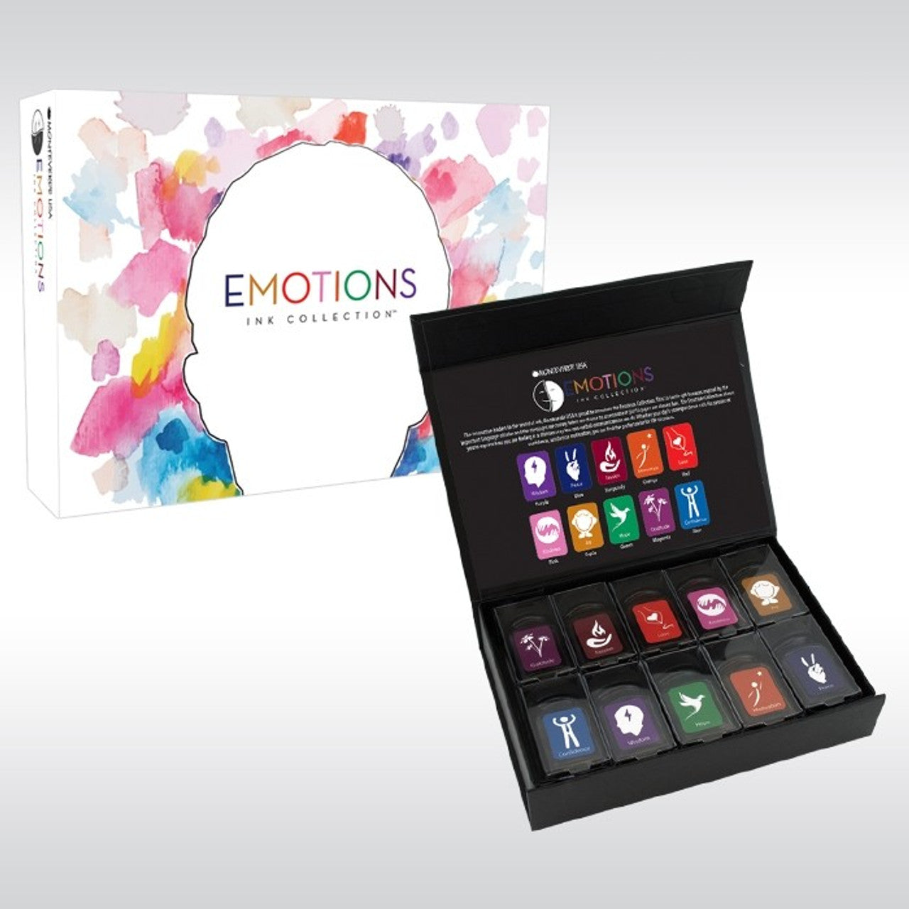 Monteverde Emotions 10 Ink Bottle Set