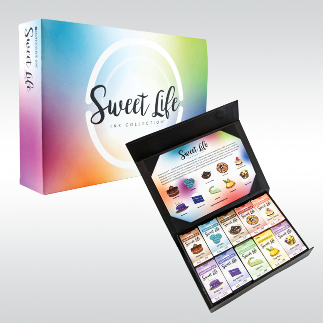 Monteverde Sweet Life 10 Ink Bottle Set - Bertram's Inkwell