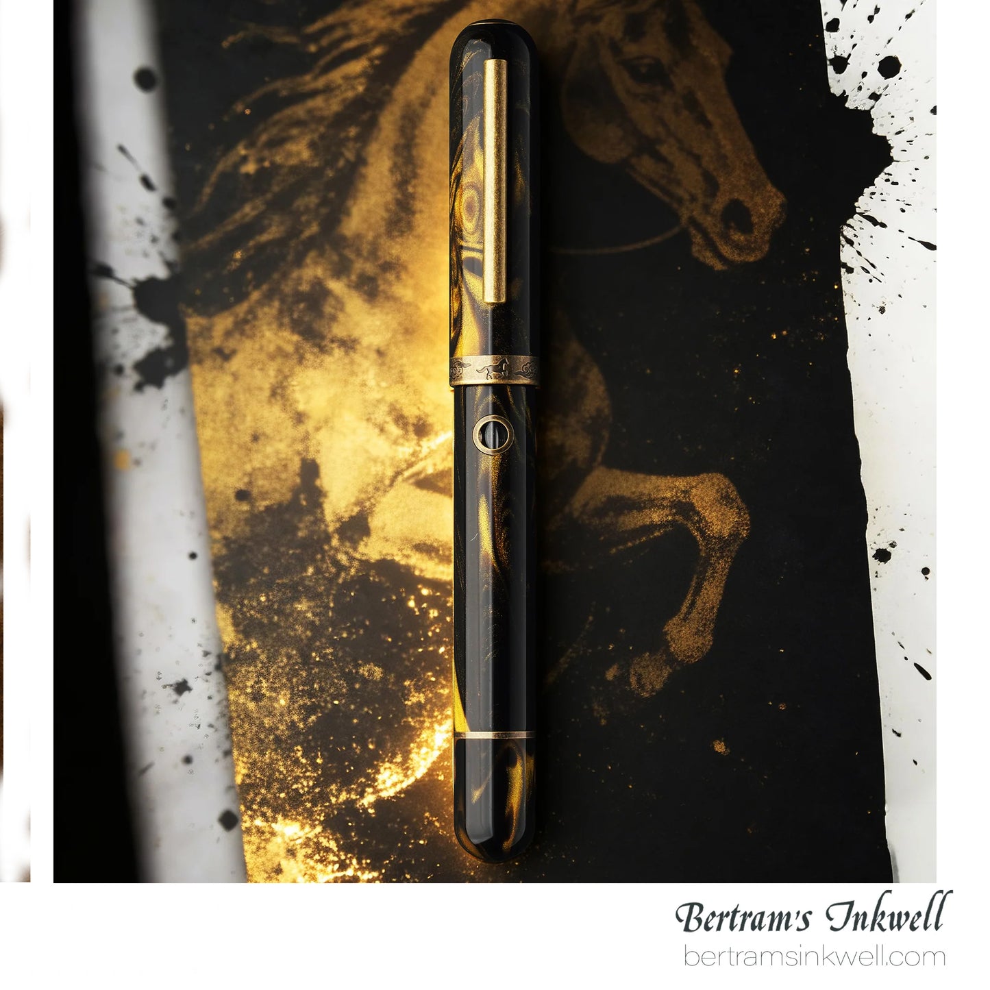 Nahvalur Pen of the Year: Horse 2026 Fountain Pen