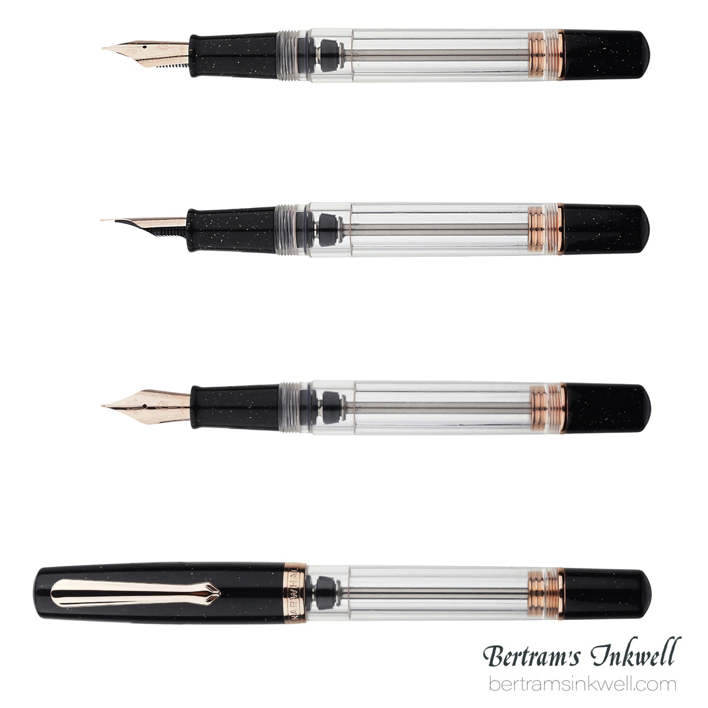 Nahvalur Original Plus Lovina Graphite Fountain Pen