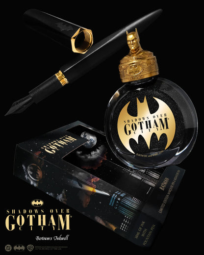 Ferris Wheel Press x Batman Signature Fountain Pen Ink Bottle 38ml