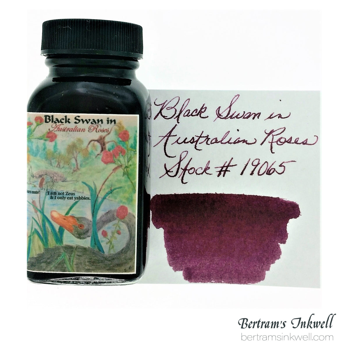 Noodler's Black Swan Australian Rose Bottled Ink - 3oz